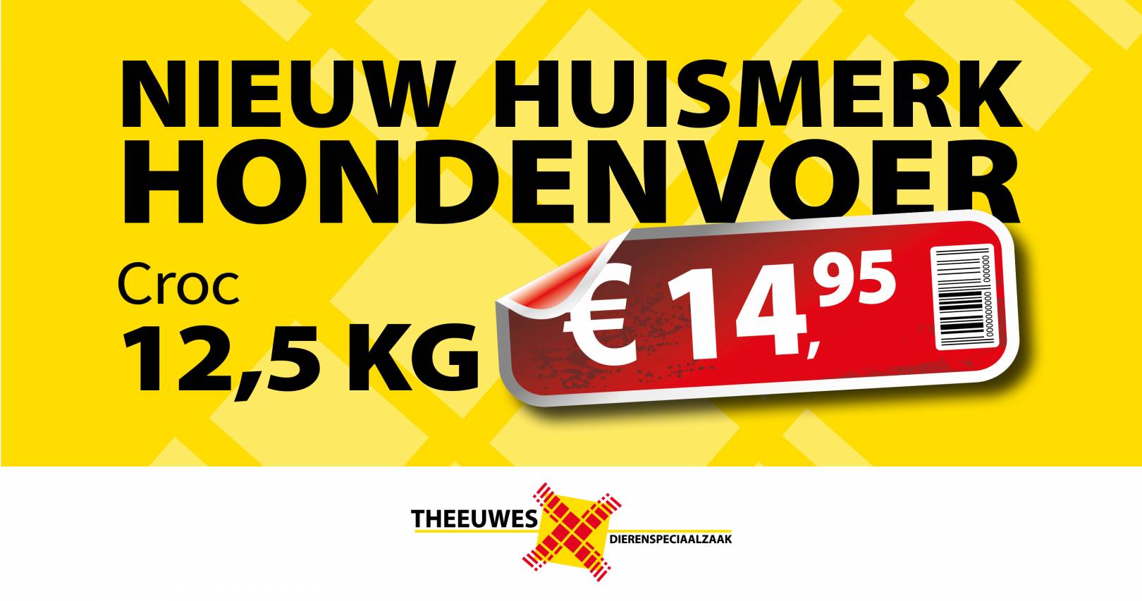 Huismerk dinner 15kg